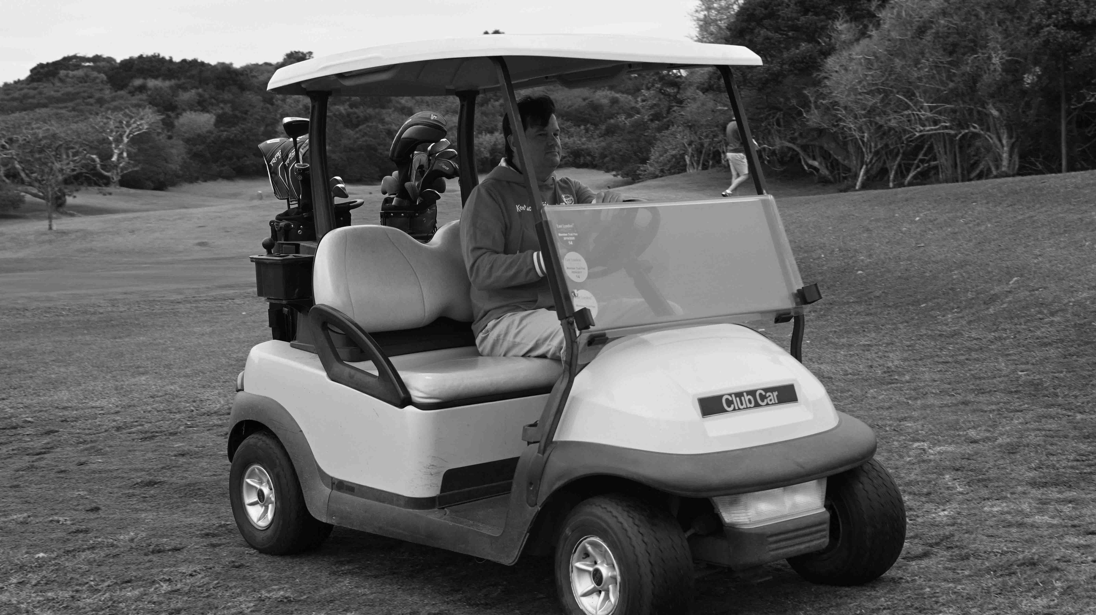A team of golfers at the event.