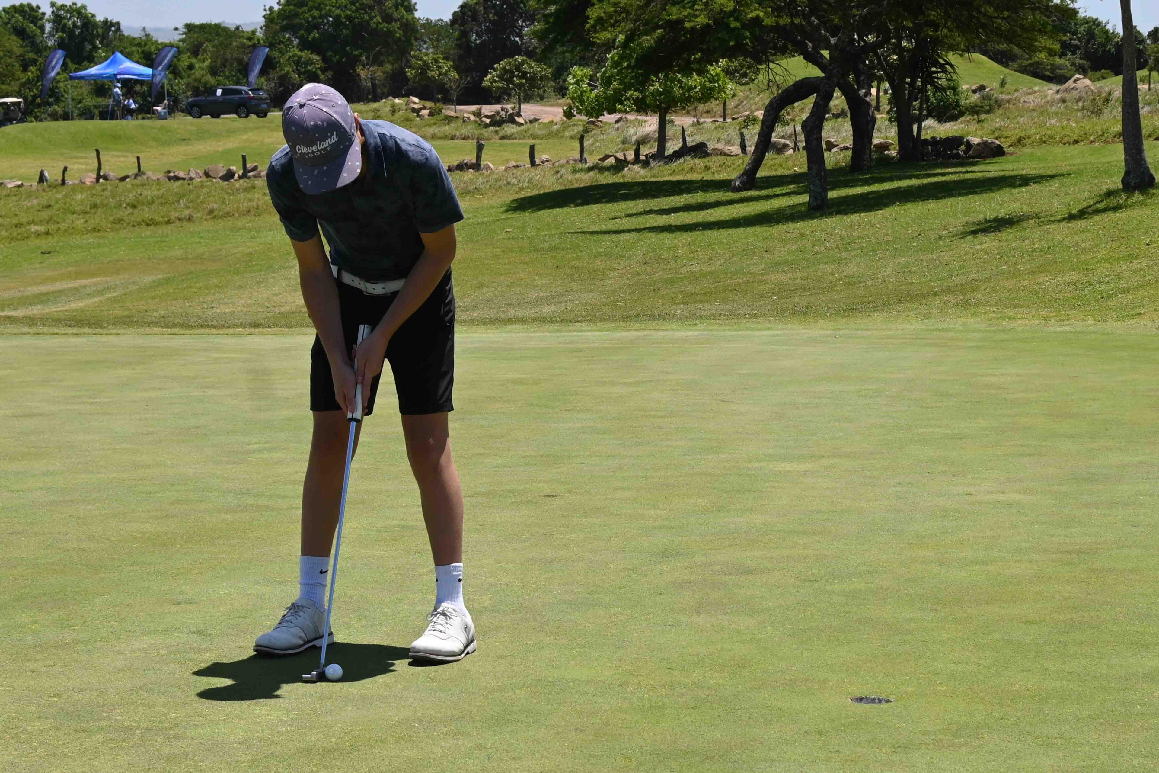 Sponsor banners at the event